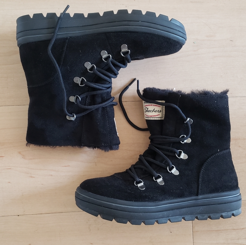 Skechers Plush Keepsake Lace Boot